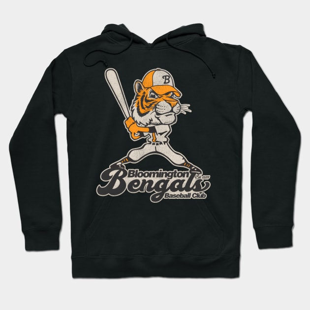 Bloomington Bengals Baseball Team Hoodie by AlfieDreamy 